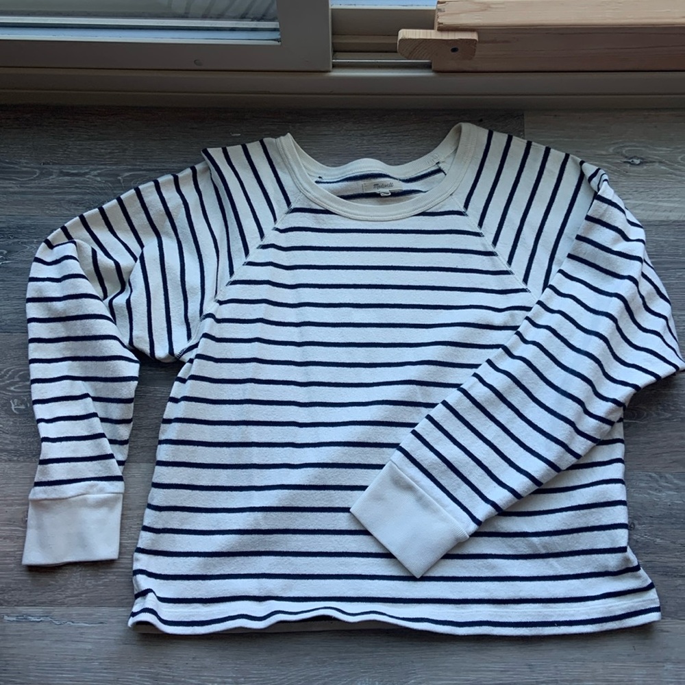 Madewell striped sweater